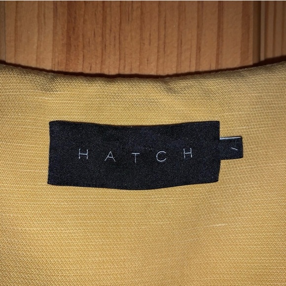 HATCH Yellow Ruffle Midi Dress - Picture 3 of 4